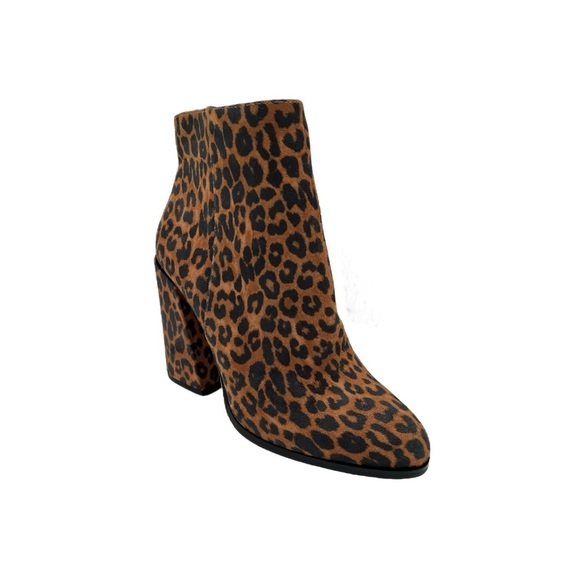 Jessica Simpson Burdete Leopard Ankle Bootie Women's Size 8.5 - Picture 1 of 9
